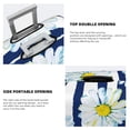 thumbnail image 5 of Qekee Daisy Striped Nautical Elastic Luggage Cover, Double-sided Print, Invisible Zipper, for Travel, Business, Daily - Large, 5 of 9