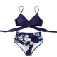 thumbnail image 1 of Traje De Baño De Bikini Degradado De Cintura Alta Con División De Nueva Moda Tmvgtek Mujer, 1 of 1