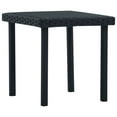 thumbnail image 2 of vidaXL Bistro Table Outdoor Side Table PE Rattan Patio Garden Porch Furniture, 2 of 9