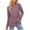 Purple, variant on ShiShine Women's Long Sleeve Top Crewneck Basic Lightweight Fall Shirt with Thumb Hole