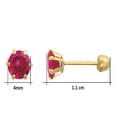 thumbnail image 4 of Broquel Piedra Roja 4mm Horoz, 10K, W443, 4 of 4