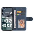thumbnail image 2 of GANGXUN Flip Case for Motorola Moto G62 – Leather Wallet Cover with Card Slots, Kickstand & Color Stitching Protective Folio, 2 of 6
