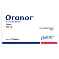 thumbnail image 1 of Oranor 400 Mg 10 Tabletas, 1 of 4
