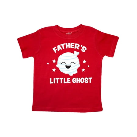 

Inktastic Cute Father s Little Ghost with Stars Gift Toddler Toddler Girl T-Shirt