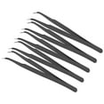 thumbnail image 1 of Kit, High  Anti Static Reasonable Size Light Weight Anti Static Tweezers  for Sewing for Industrial Coating Curved Head, 1 of 8