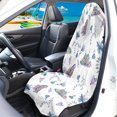 thumbnail image 3 of Uourmeti 1 Pack Car Seat Cover Towel, Easy Install, Premium Soft Plush Microfiber Protector Compatible with Trucks SUVs Car Interior, 3 of 7