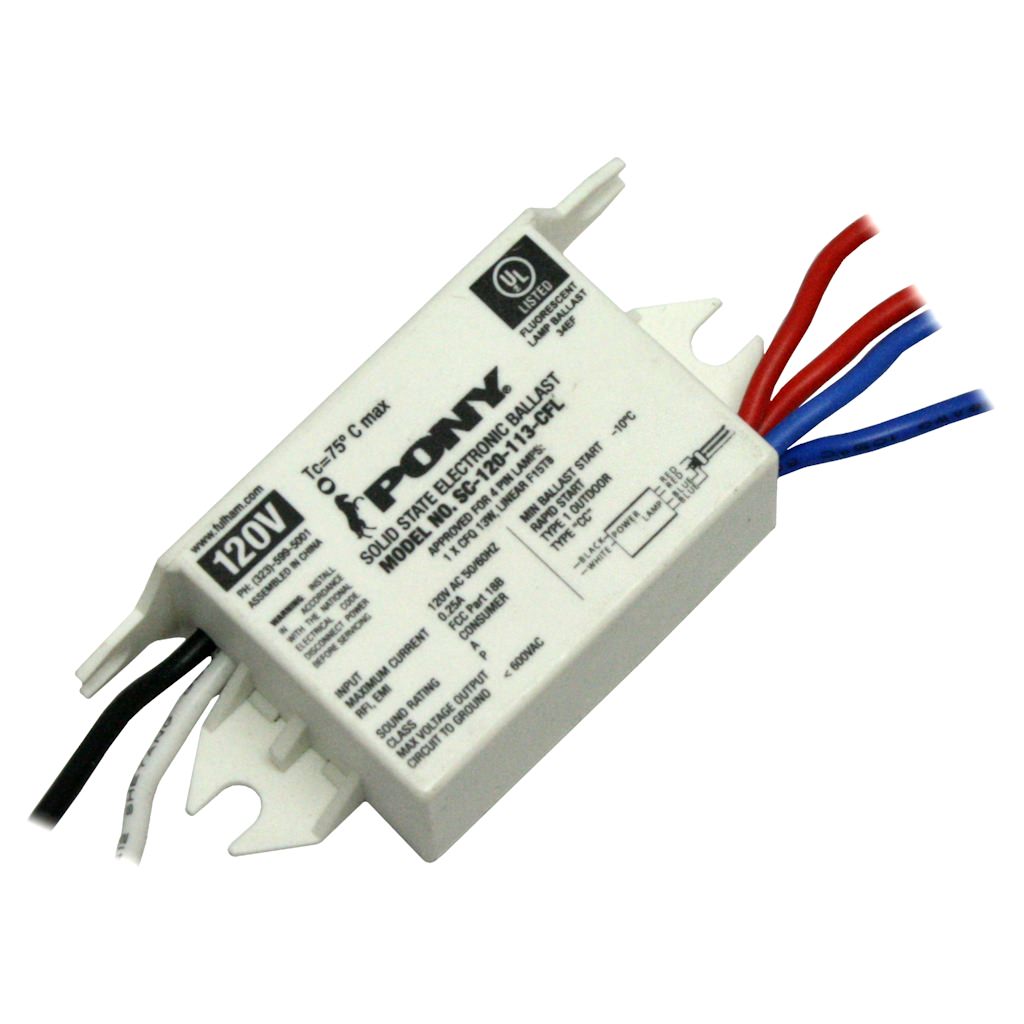 FULHAM RACEHORSE RHA-UNV-226-C CFL Ballast,Electr,120 to 277V,5-1//16inL