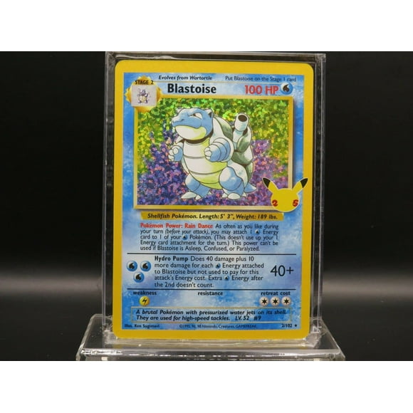 Tarjeta coleccionable Pokémon Celebrations Classic Collection Blastoise