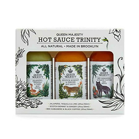 Queen Majesty Hot Sauce Trinity Sampler