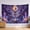 B, variant on XaaKee Large Wall Tapestry, Witchy Amethyst Moth Art, High-Quality Polyester Bedroom Tapestry, 60x40Inch