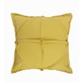 thumbnail image 1 of LR Home PILLO07568LEMFFPL Tuile à Texture Solide Coussin Carré - 20 x 20 Po., 1 of 1
