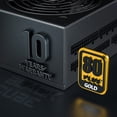 thumbnail image 5 of ARESGAME Power Supply 850W, 80+ Gold Certified, Fully Modular, ATX Gaming PSU, 10 Year Warranty (AGT850), 5 of 7