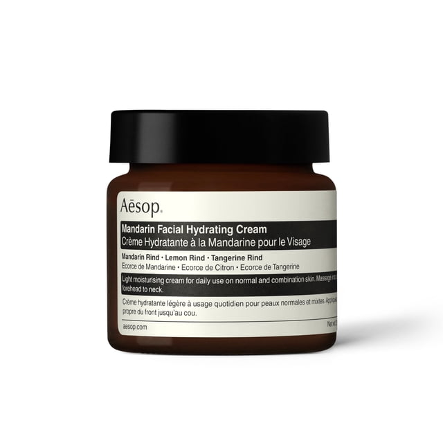 Crema hidratante facial Aesop Mandarin con aceites purificantes 60 ml