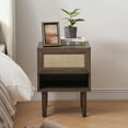thumbnail image 5 of Mopio Haylee Nightstand/Side Table Walnut, End Table for Living Room & Bedroom to Compliment Your Bed or Sofa, 5 of 7