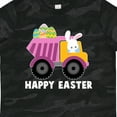 thumbnail image 4 of Inktastic Happy Easter Bunny Delivering Easter Eggs Boys or Girls Toddler T-Shirt, 4 of 5