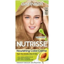 Garnier Nutrisse Nourishing Hair Color Creme, 83 Medium Golden Blonde Cream Soda