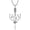 1-Arrow Antler-Silver, variant on 925 Sterling Silver Cross Cross Necklace for Men Hunting Jewelry Gifts 22+2"
