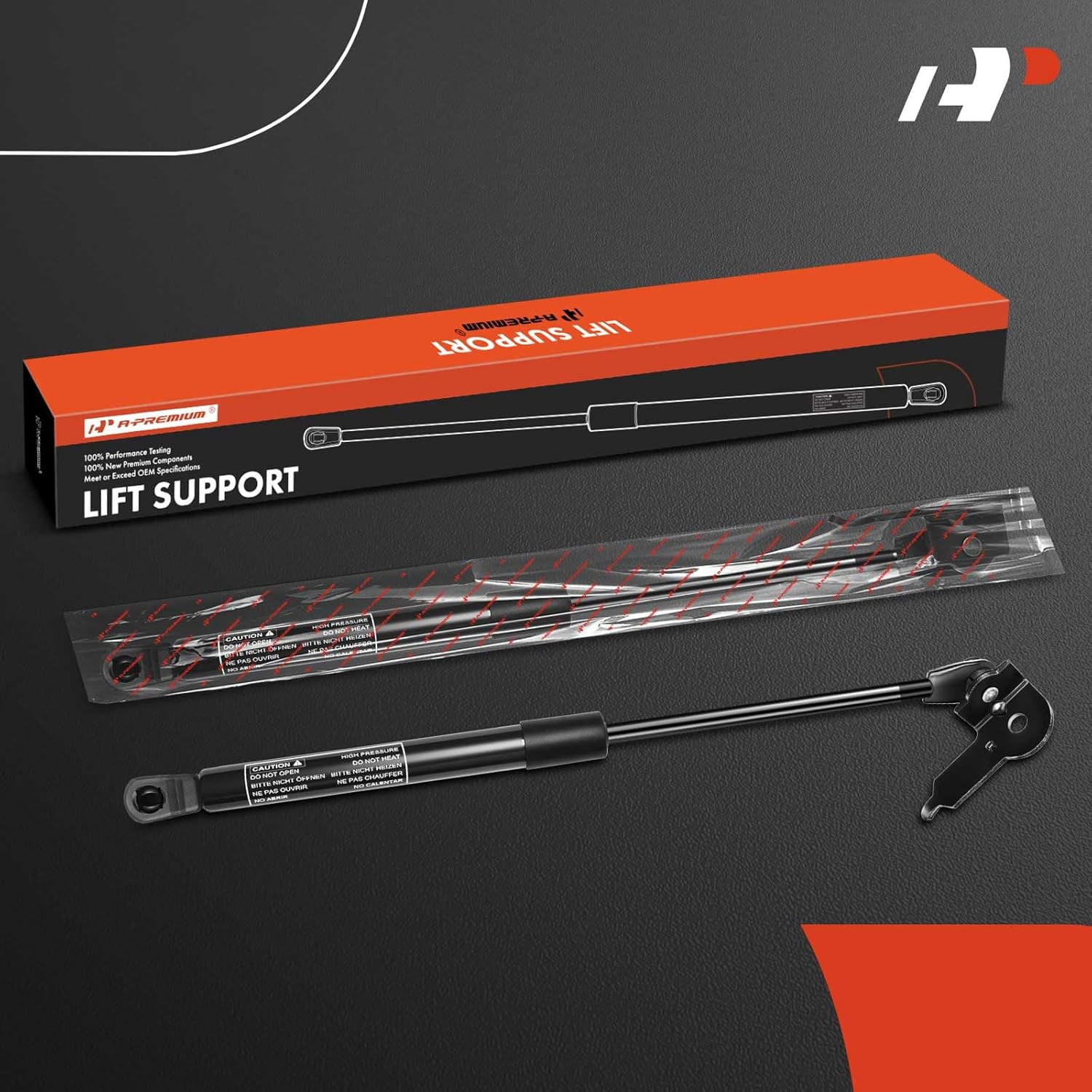 A-Premium Front Hood Lift Supports Struts Shocks Compatible with Select Toyota Models - Solara 1999 2000 2001 2002 2003 Coupe/Convertible - Replace# 5344006030, 5344009050(2PC Set)