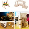 thumbnail image 2 of 100pcs Colorful Wooden Sticks Handicraft Building Model DIY Multi-color cream stick building Wood Sticks, 114x10x2mm, 2 of 7