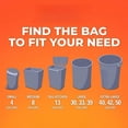 thumbnail image 5 of Small Trash Bags, 4 Gallon, 52 Count, 5 of 5