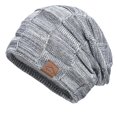 thumbnail image 1 of Snow velvet autumn and winter warm and fashionable knitted women's hat, 1 of 5