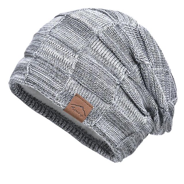 Snow velvet autumn and winter warm and fashionable knitted women's hat