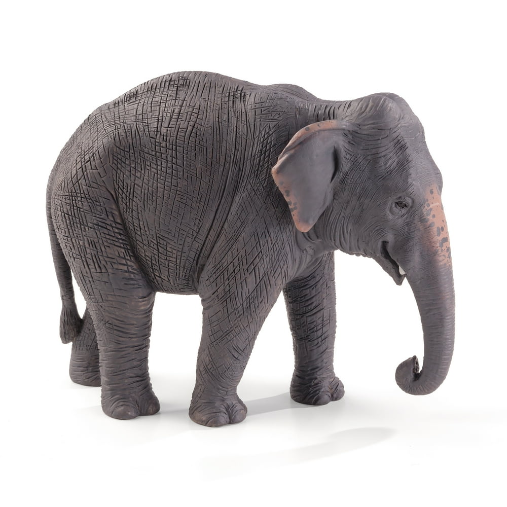 MOJO Realistic International Wildlife Figurine, Asian Elephant
