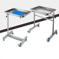 thumbnail image 2 of MESA DE Mayo quirúrgica de acero inoxidable 304, altura ajustable, carrito de Hospital, 2 of 4