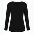thumbnail image 5 of breaise Nursing Tops for Women Maternity Long Sleeve Breastfeeding Shirts Double Layer Pregnancy Tee Mama Clothes, 5 of 9