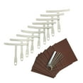 thumbnail image 1 of Shisuyan 19pcs Guitar Repairing Tools Premium Guitar File Rulers Sandpaper (Assorted Color), 1 of 9