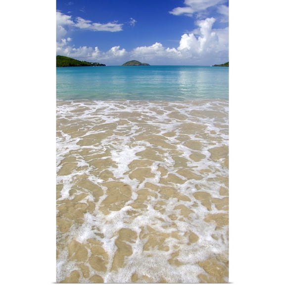 Great BIG Canvas | Rolled Cindy Miller Hopkins Poster Print entitled Caribbean, U.S. Virgin Islands, St.Thomas, Magens Bay