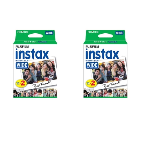 40 Prints Fuji Instant Wide Instax Film for Fujifilm 200  210  300 Camera