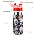 thumbnail image 3 of Undertale Sans Stainless Steel Insulated Water Cup for Boys Girls Leakproof Water Bottle with Flip-Flop Lid, 3 of 8