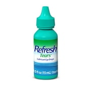 Refresh Tears Lubricant Eye Drops Moisturizing Relief, 0.5 oz, 2 ct, 4 Pack