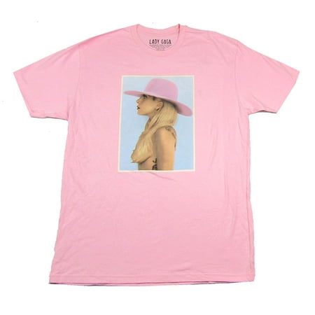 Lady Gaga Joanne Side Pic Pink T-Shirt (XL)