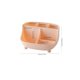 thumbnail image 4 of 1pc Orange Makeup Multifunctional Polygonal Storage Box, 4 of 4