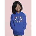 thumbnail image 2 of Japanese Style Bunnies Hoodie Juniors -Image by Shutterstock,  Medium, 2 of 4