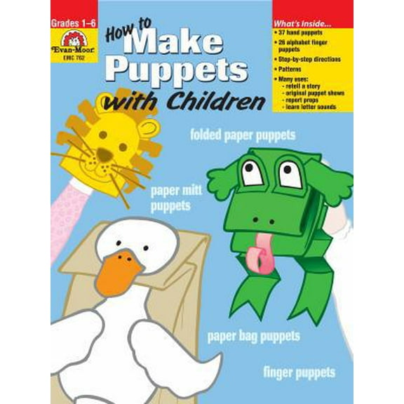 Pre-Owned Evan-Moor® How To Make Puppets With Children