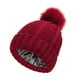 thumbnail image 1 of Gorro de invierno Minnieouse con forro de satén Vino rojo, 1 of 6