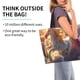 thumbnail image 2 of Balery Rainbow Cloud White Horse Bolsa Tote Estilo Estético con Cremalleras, Bolsa de Hombro, Bolsa de Compras Grande y Plegable, 2 of 8