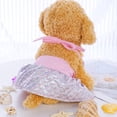 thumbnail image 5 of Perro Bikini Traje de baño Perro Vestido de verano Cachorro Playa Traje de baño Mascota Vestido de verano Adepaton Trajes de Baño, 5 of 5
