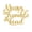 Gold, variant on RealSteel: Always Be Humble & Kind Wall Art - Inspirational Metal Sign for Home Décor, Indoor/Outdoor Display (20" / Black)