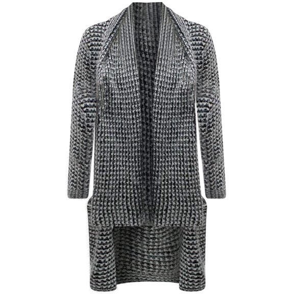 Black & White Fuzzy Cardigan Size Medium