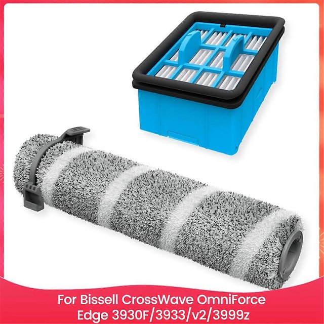 Brush Rolls Filter Replacement Kit for CrossWave OmniForce Edge 3930F/3933/V2/3999z Cordless Vacuum Parts