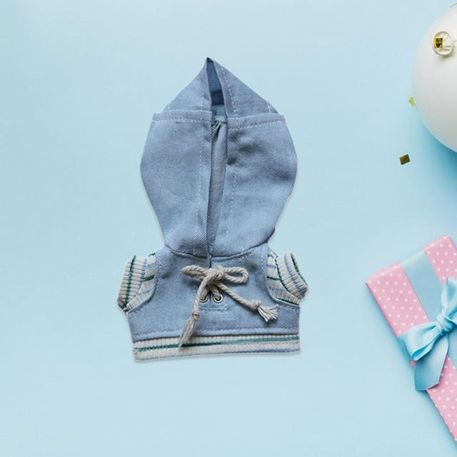Ropa para muñecas en miniatura, accesorios con capucha, ropa de regalo adorable, disfraces, regalo de vestir para niñas, para muñecas de niña.