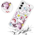 thumbnail image 5 of Compatible with Samsung Galaxy S23 Plus Case Liquid Glitter Cute Stylish Slim Silicone Quicksand Sparkle Shockproof Protective for Women Girls Case for Samsung Galaxy S23 Plus Pink Horse YB, 5 of 12