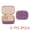 Purple, variant on Unique Bargains Travel Jewelry Box Organizer Case Purple