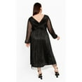 thumbnail image 2 of Avenue Women's Plus Size Pleated Plisse Dress, 2 of 2