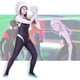 thumbnail image 3 of Disfraz de Spider Gwen para niños y adolescentes de 12 a 17 años, disfraz de fiesta, mono de Halloween, vestido elegante, mono, regalos, 3 of 5