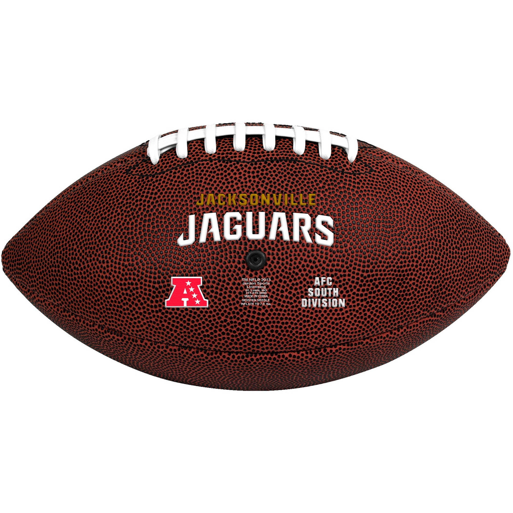 Rawlings NFL Official Size Game Time Football, Jacksonville Jaguars 